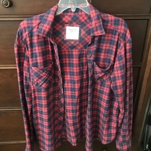Flannel-Abercrombie & Fitch